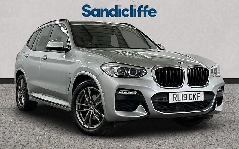 Silver Used 2021 BMW X3 M Sport SUV | £23,197 (Super price) - Image 1/4
