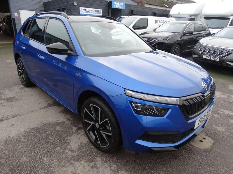 Used Skoda Kamiq Monte Carlo 2021 Blue SUV