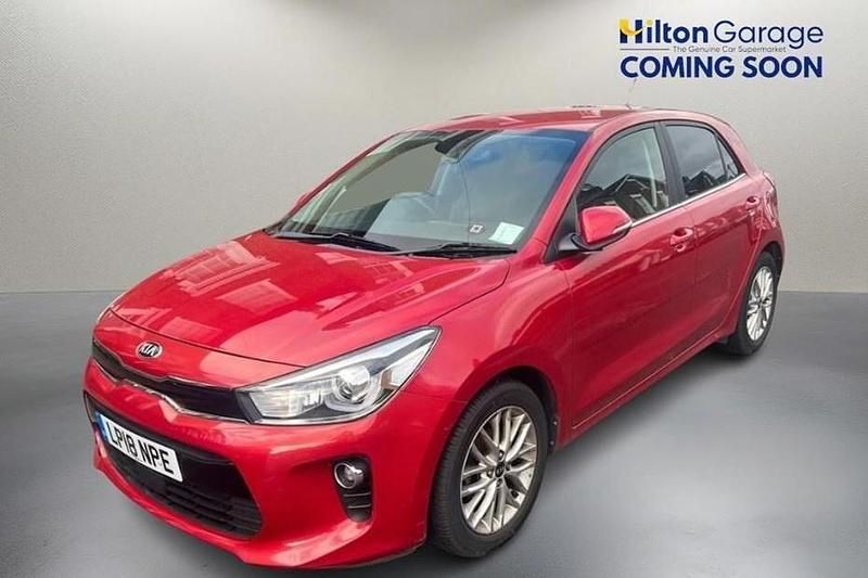 Used Kia Rio 99 HP (72 kW) 2018 Red Hatchback