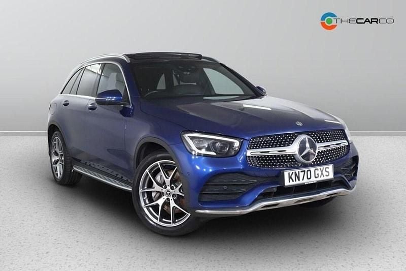 Blue Used 2020 Mercedes GLC300 AMG line Estate | £30,875 (Fair price) - Image 1/1