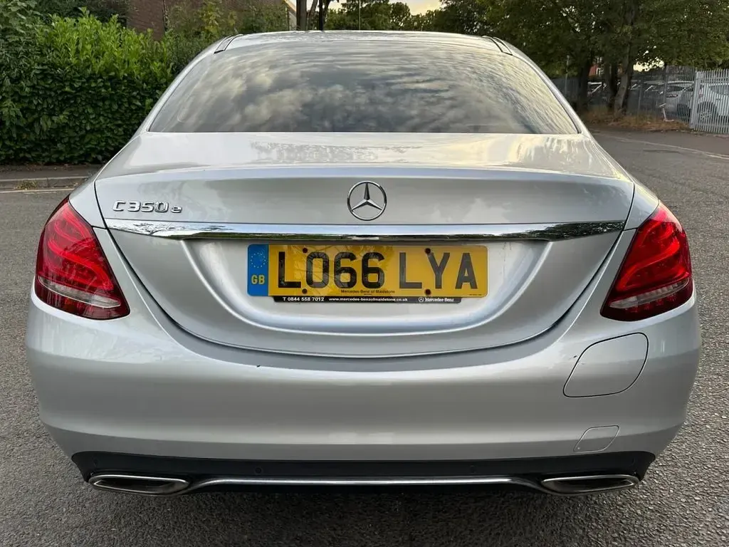 Used Mercedes C350e 2016 Silver Sedan