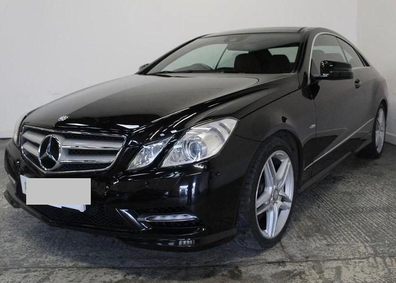 Used Mercedes E250 2012 Black Coupe