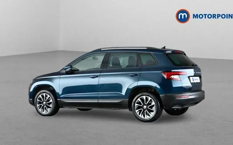 Used Skoda Karoq SE Drive 150 HP (110 kW) 2020 Blue SUV