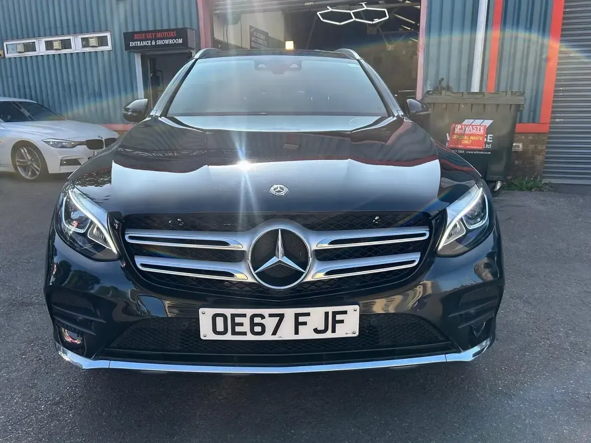 Used Mercedes GLC220 AMG line 2017 Black SUV