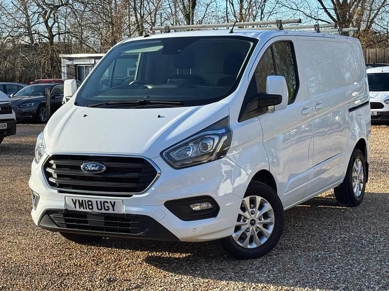 Used Ford Transit Custom Limited 130 HP (95 kW) 2018 White Van
