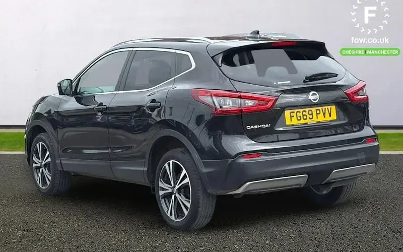 Usado Nissan Qashqai N-Connecta 150 CV (110 kW) 2019 Negro SUV