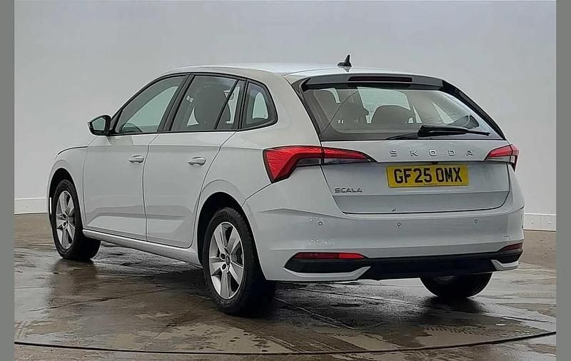 Used Skoda Scala SE 113 HP (83 kW) 2025 Moon white metallic Hatchback