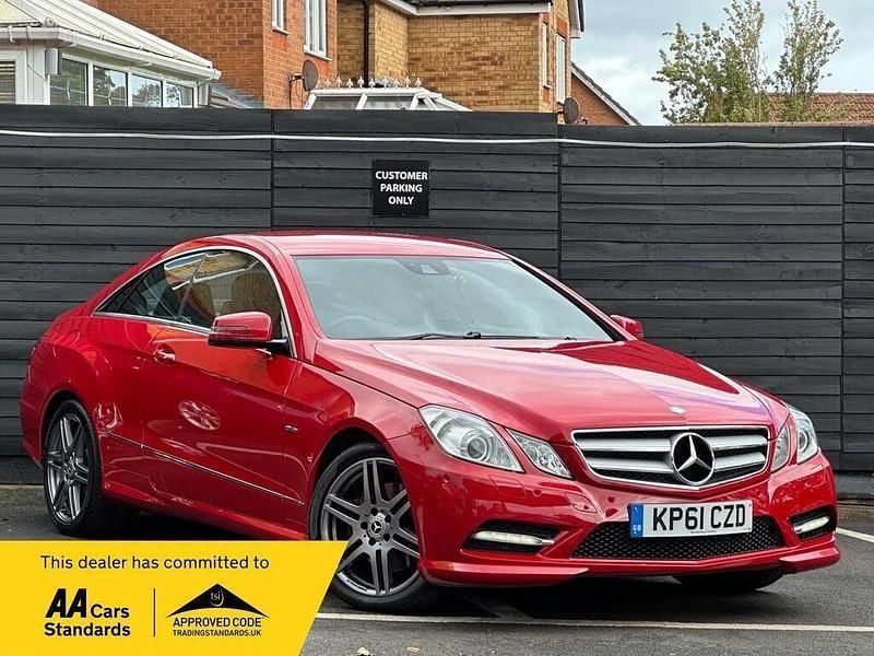 Red Used 2012 Mercedes E220 Coupe | £5,199 (Fair price) - Image 1/4