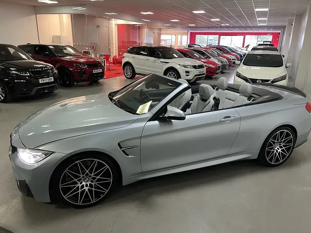 Used BMW M4 Cabriolet Comfort Edition 2016 Blue Cabriolet