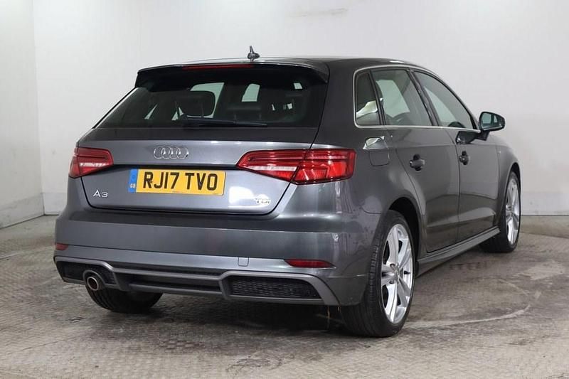 Used Audi A3 Sportback S-Line 110 HP (80 kW) 2017 Grey Hatchback