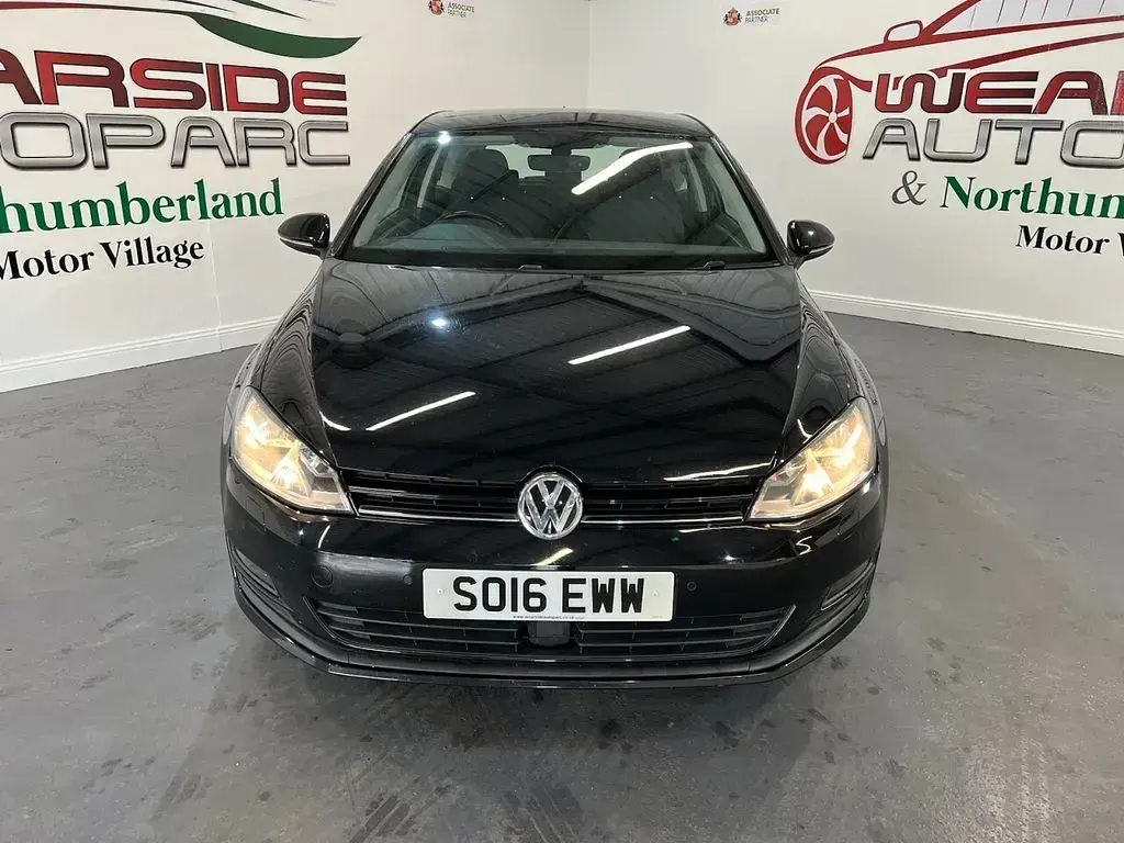 Used VW Golf VII Edition 150 HP (110 kW) 2016 Black Hatchback