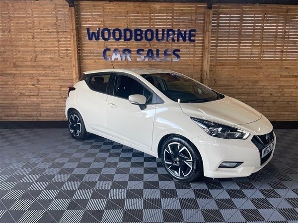 White Used 2022 Nissan Micra Acenta Hatchback | £13,995 (Fair price) - Image 1/1