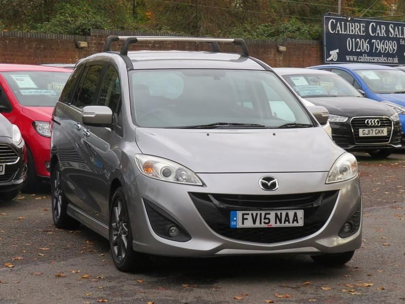 Silver Used 2015 Mazda 5 Edition MPV | £7,495 (A bit pricey) - Image 1/4