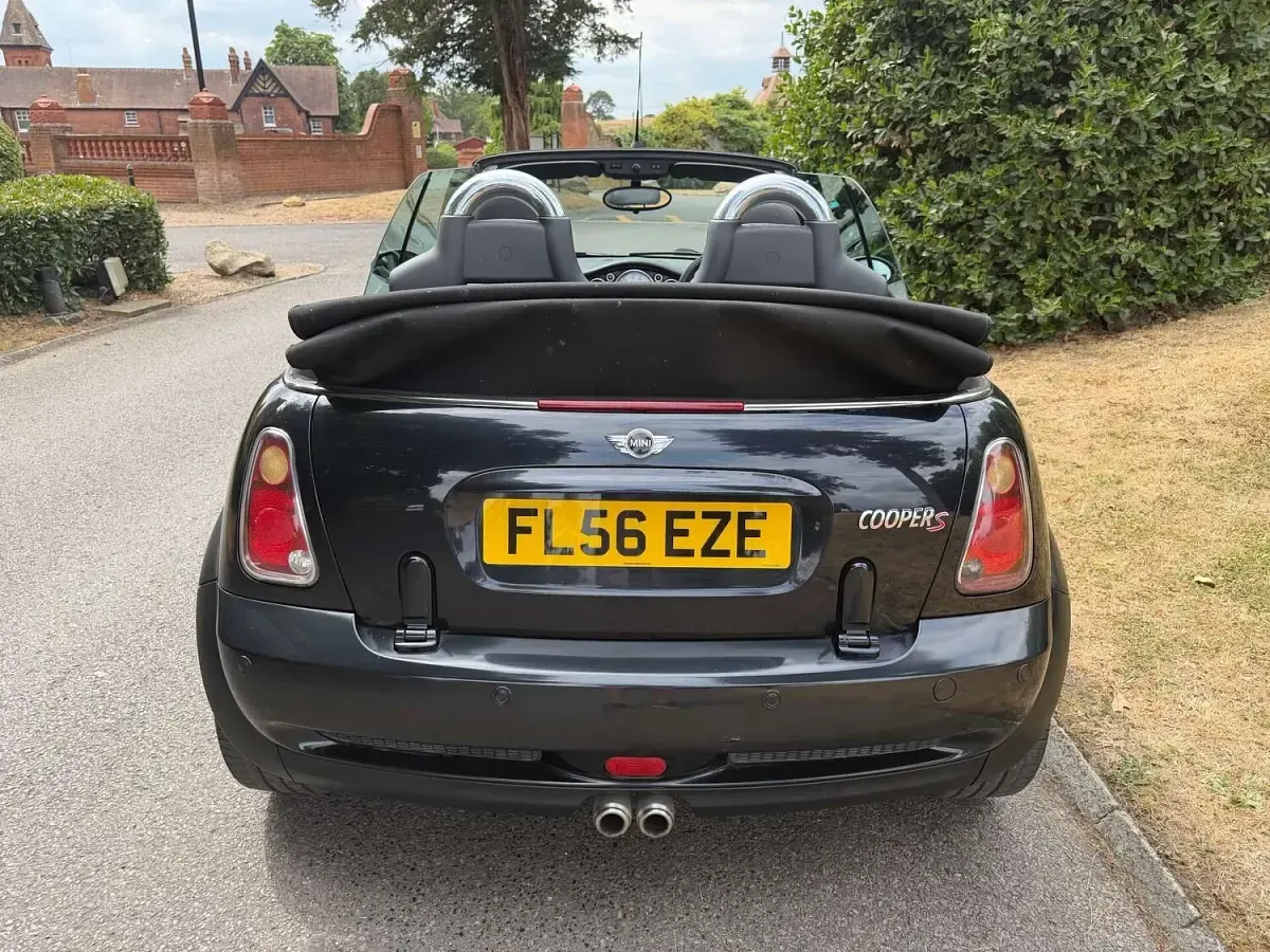 Used Mini Cooper S Cabriolet Chili 2006 Black Cabriolet