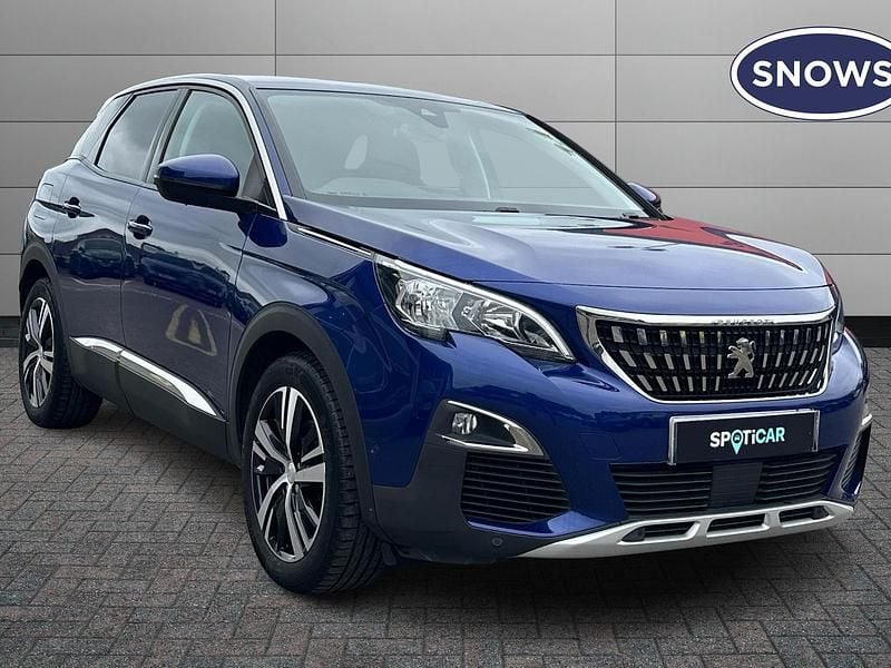 Blue Used 2018 Peugeot 3008 Allure | £11,285 (Fair price) - Image 1/4