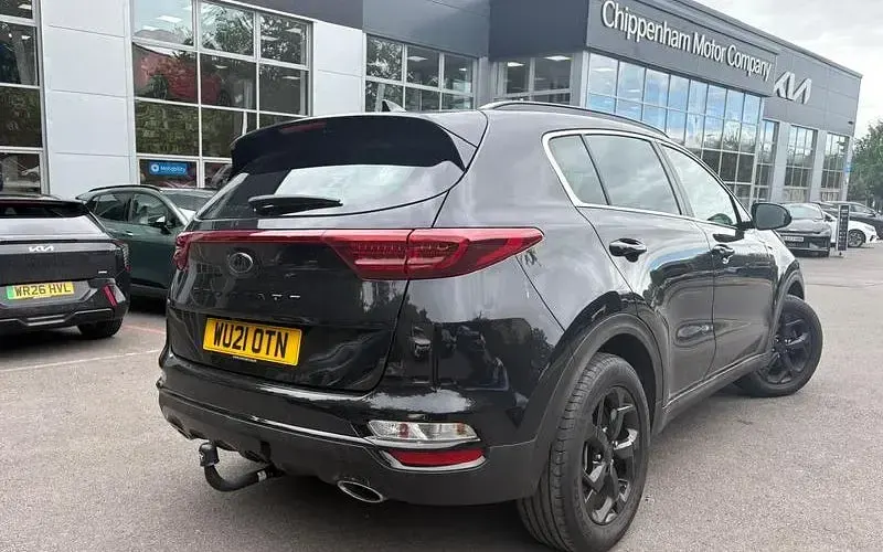 Used Kia Sportage 177 HP (130 kW) 2021 Black SUV