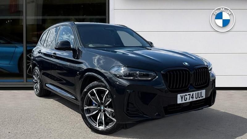 Black Used 2024 BMW X3 M Sport SUV | £46,806 (Expensive) - Image 1/4