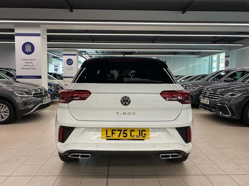 Used VW T-Roc R-line 150 HP (110 kW) 2026 White SUV