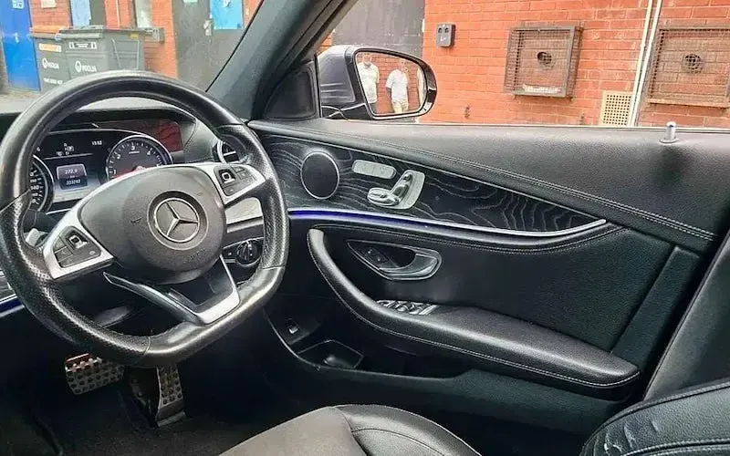 Used Mercedes E220 AMG Line Premium 194 HP (142 kW) 2018 Grey Sedan