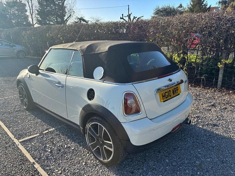 Used Mini Cooper Cabriolet 2010 White Cabriolet
