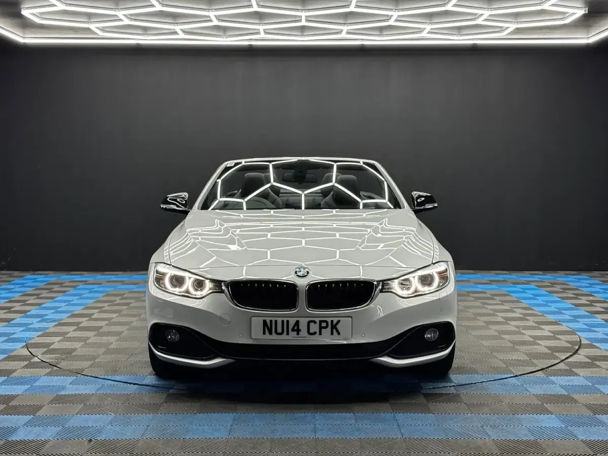 Used BMW 420 Cabriolet Sport Line 2014 White Cabriolet