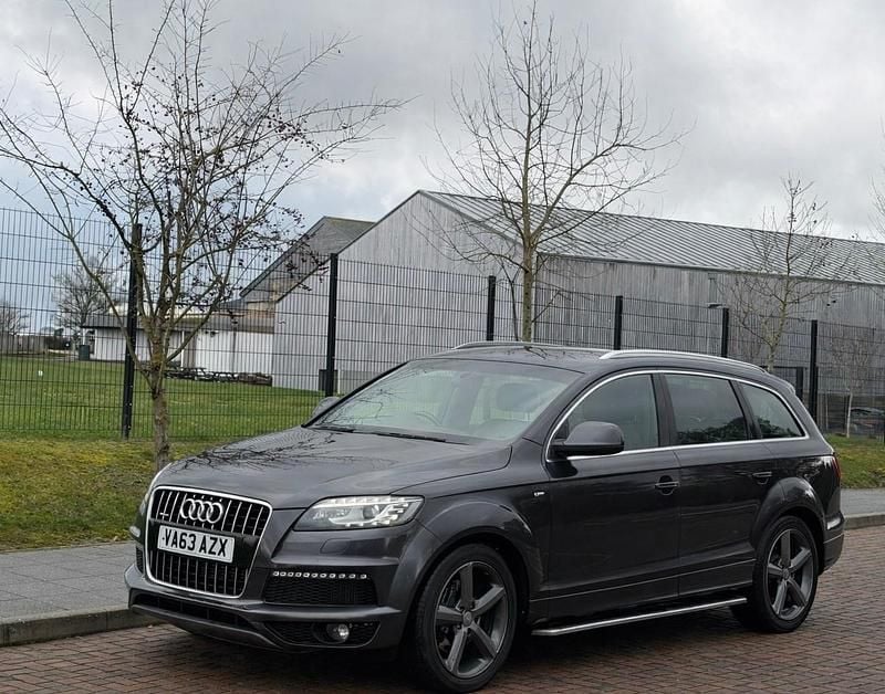 Używany Audi Q7 S-Line 245 KM (180 kW) 2014 Szary SUV