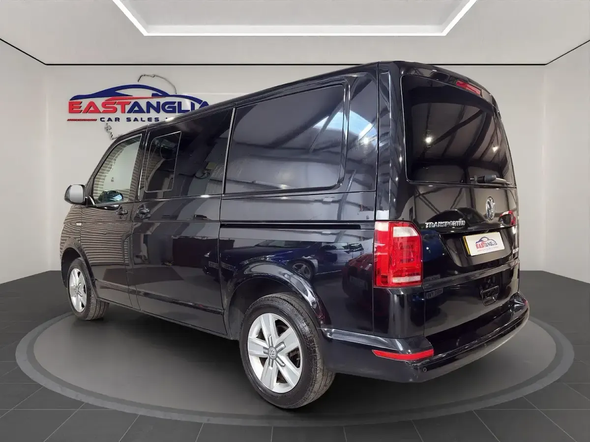 Used VW T6 S 201 HP (147 kW) 2017 Black Van