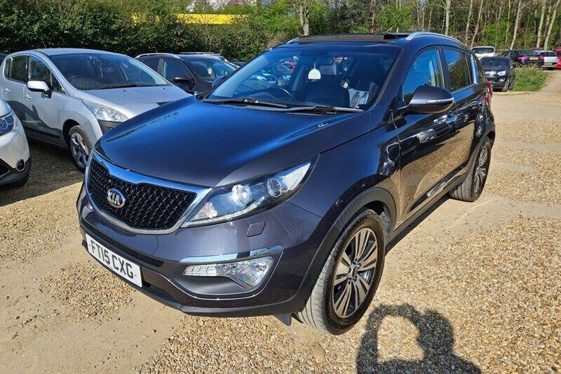 Silver Used 2015 Kia Sportage 3 SUV | £5,890 (Good price) - Image 1/1