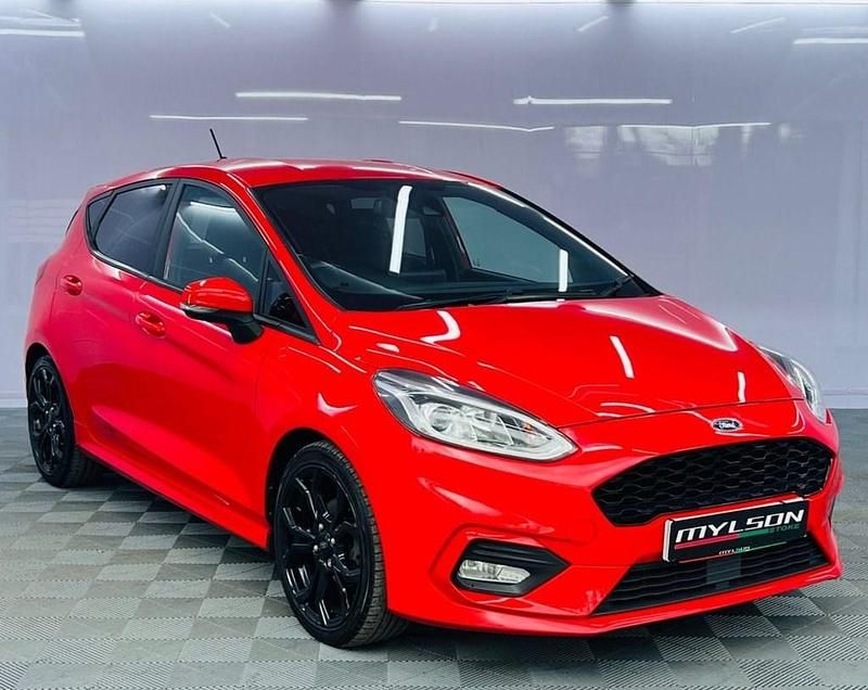 Used Ford Fiesta ST-Line 95 HP (69 kW) 2020 Red Hatchback