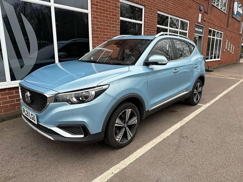 Used MG ZS Exclusive 105 kW (143 HP) 2021 Blue SUV