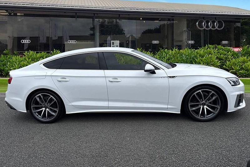 Used Audi A5 S-Line 163 HP (119 kW) 2023 White Coupe