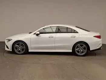 Used Mercedes CLA180 AMG line 136 HP (100 kW) 2020 White Coupe