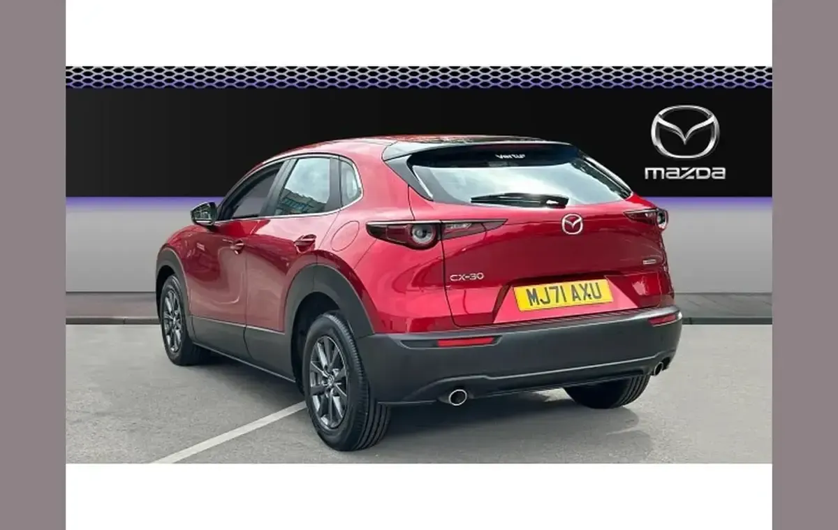 Used Mazda CX-30 120 HP (88 kW) 2021 Red SUV