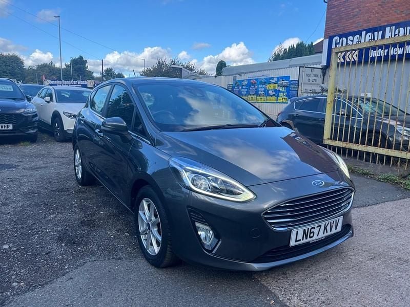 Used Ford Fiesta Zetec 2017 Grey Hatchback