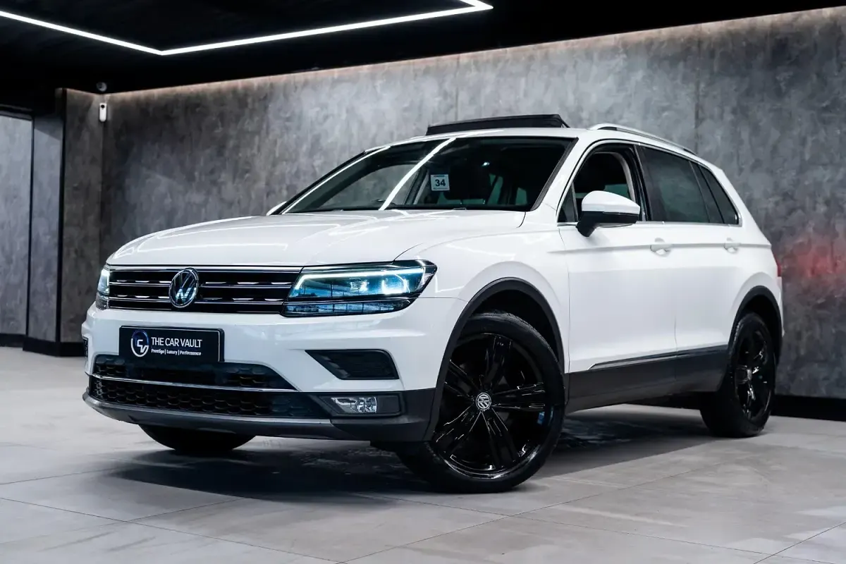 Used VW Tiguan SEL 150 HP (110 kW) 2017 White SUV