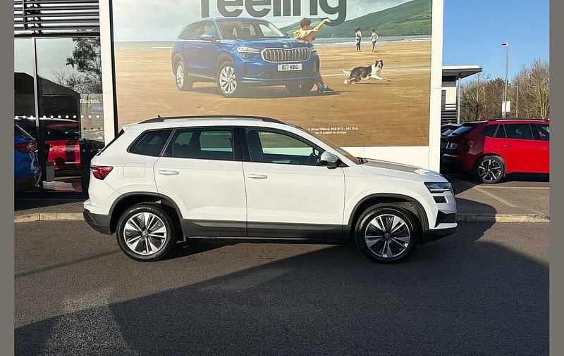 Used Skoda Karoq SE Drive 108 HP (79 kW) 2023 White SUV