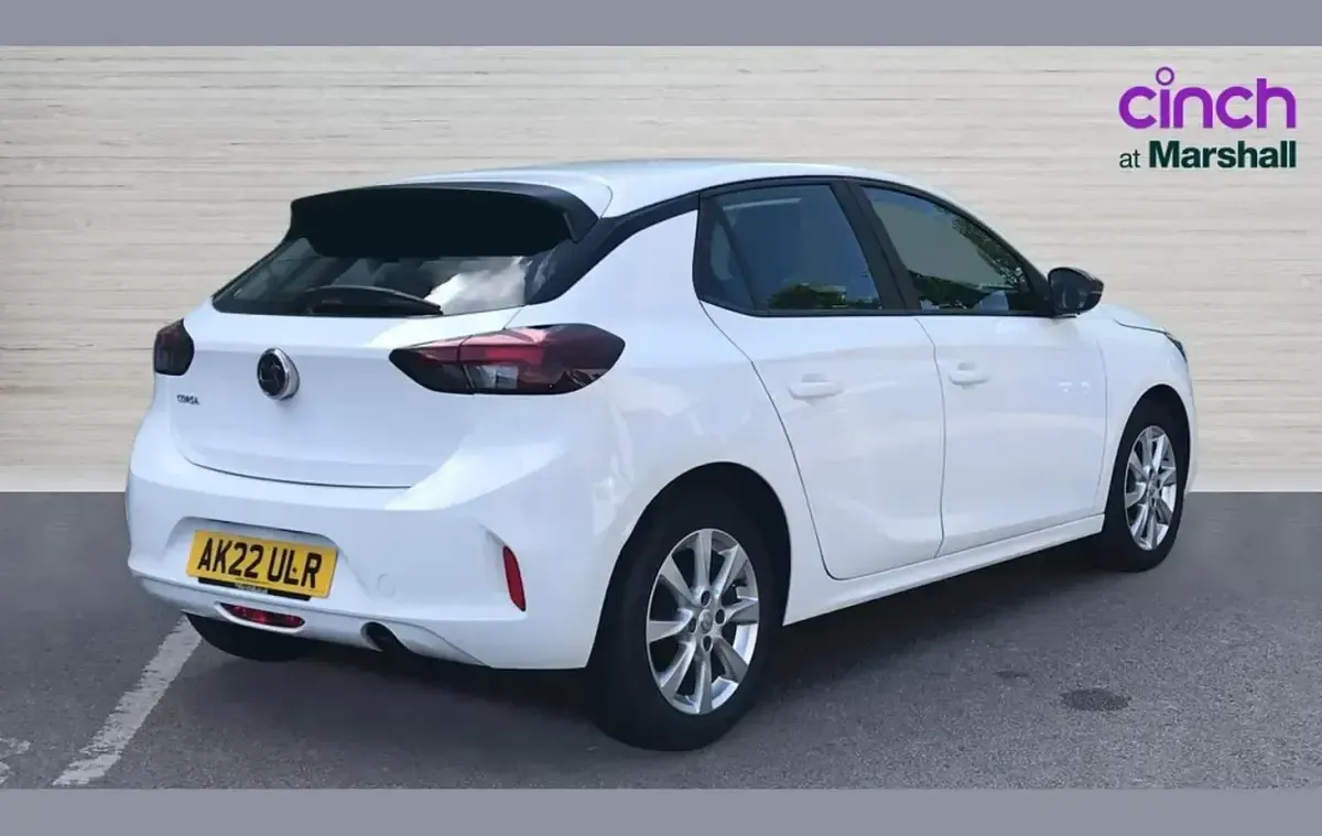 Used Vauxhall Corsa Edition 73 HP (53 kW) 2022 White Hatchback