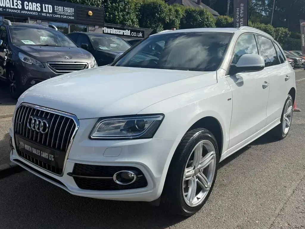 Used Audi Q5 S-line plus 150 HP (110 kW) 2015 White SUV