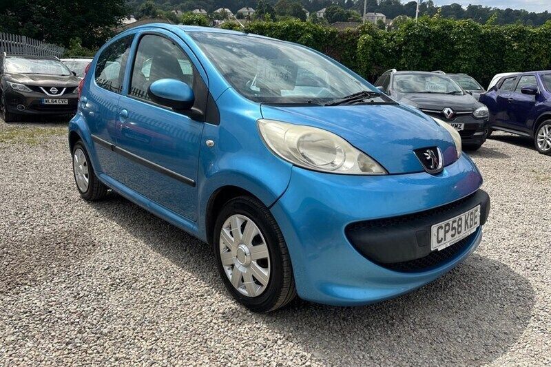 Blue Used 2008 Peugeot 107 Urban Move Hatchback | £1,995 (Fair price) - Image 1/1