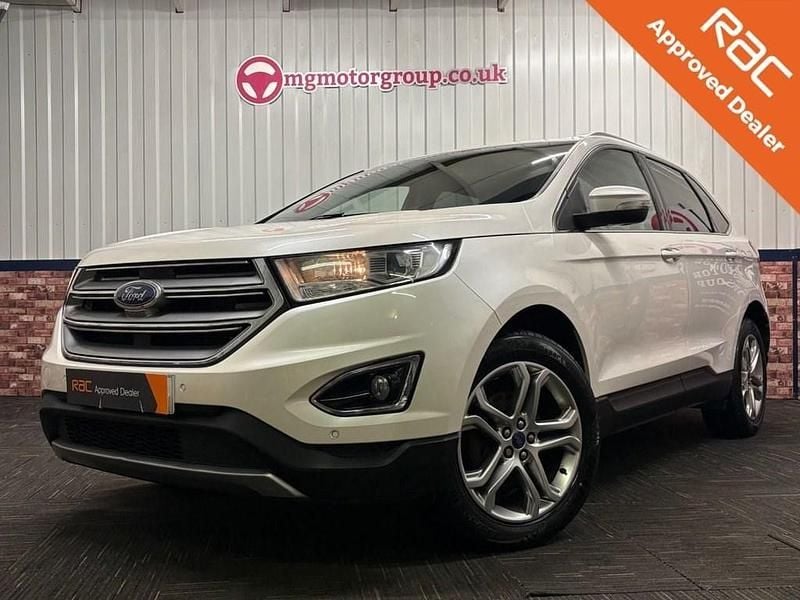 Used Ford Edge Titanium 180 HP (132 kW) 2017 White SUV