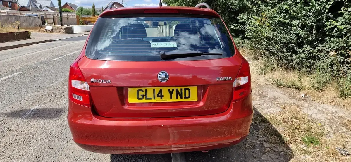 Used Skoda Fabia SE 2014 Red Estate