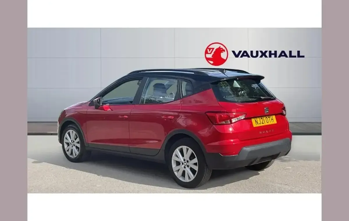 Used Seat Arona SE Technology 95 HP (69 kW) 2021 Red SUV