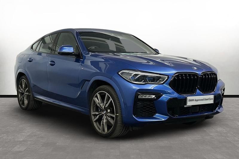 Blue Used 2020 BMW X6 M50 Comfort Edition SUV | £37,600 (Fair price) - Image 1/3