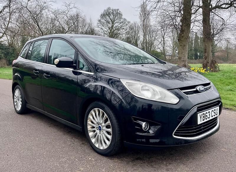 Usado Ford Grand C-Max Titanium 115 HP (84 kW) 2013 Preto Monovolume