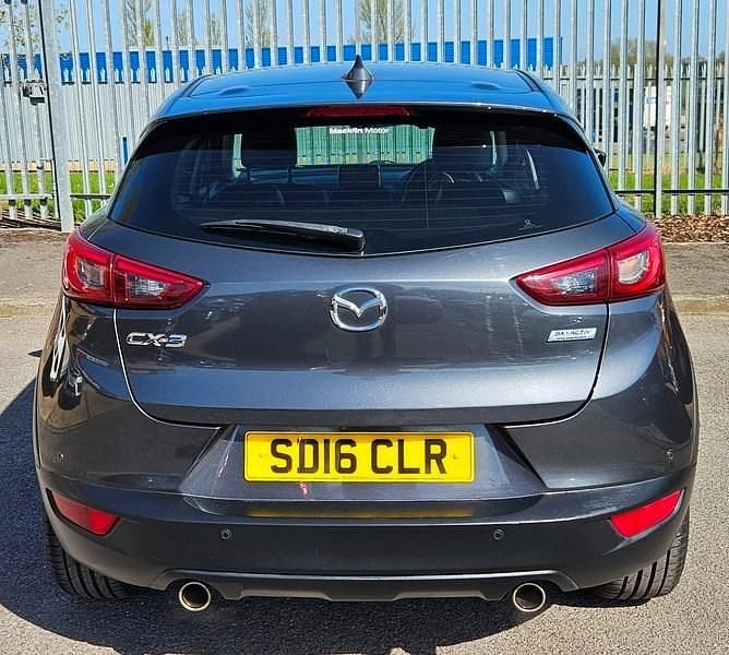 Begagnad Mazda CX-3 Inclusive 121 HK (88 kW) 2016 Grå SUV
