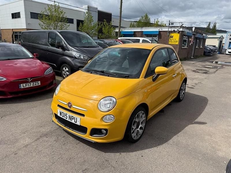 Usado Fiat 500 S 69 HP (50 kW) 2015 Amarelo Citadino