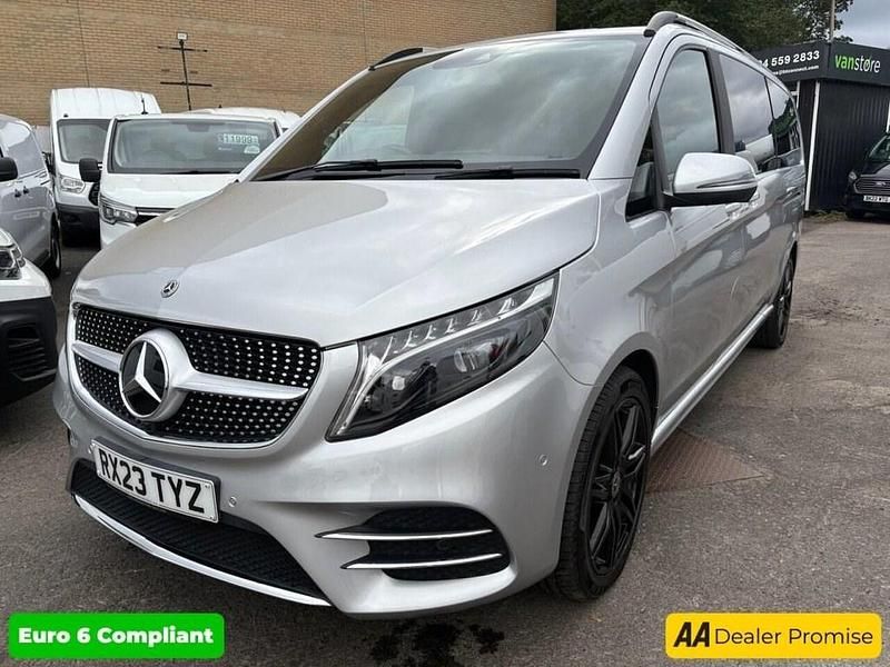 Used Mercedes V220 AMG line 163 HP (119 kW) 2023 Silver MPV