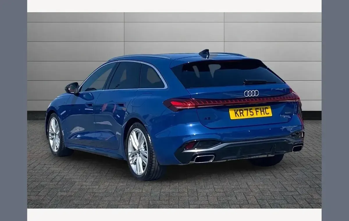 New Audi A5 S-Line 299 HP (219 kW) 2025 Blue Estate