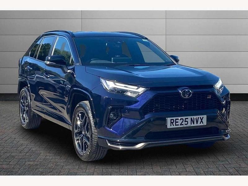 Obsidian blue Used 2025 Toyota RAV4 Hybrid Sport SUV | £45,150 - Image 1/3
