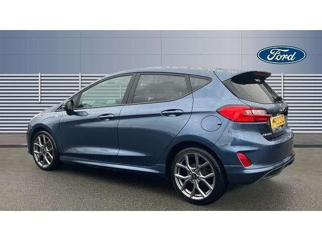 Used Ford Fiesta ST-Line 100 HP (73 kW) 2023 Blue Hatchback